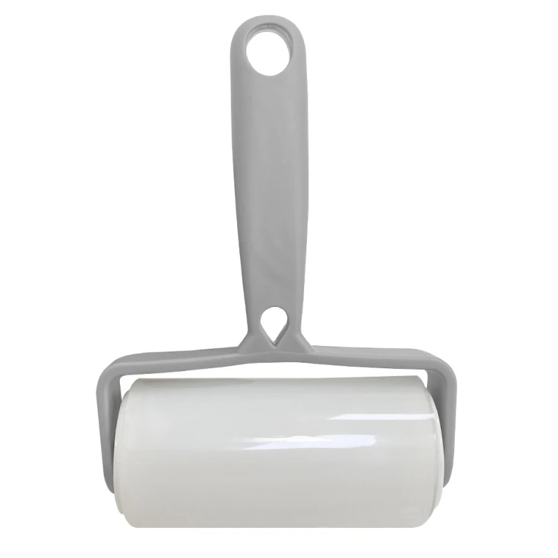 Reusable Mini cleaning Lint Roller Washable PU Sticky Animal Hair Remover Tool Household Carpet Cloth Wiping Function Pets Dog