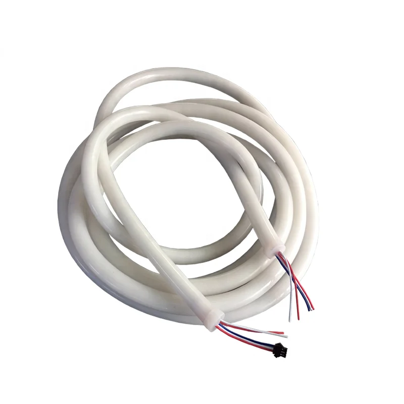 factory price ip68 waterproof strip lights Magic led neon flex 12v WS2811 Chip digital RGB led neon flex