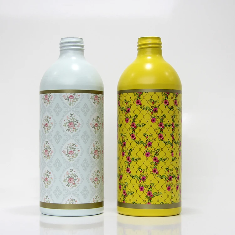 Ready to ship luxury empty cosmetic aluminium spray bottle