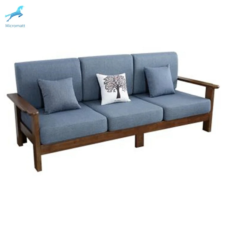 Customizable Furniture Living Room Customizable Dark Color American Style I Shaped Sofa