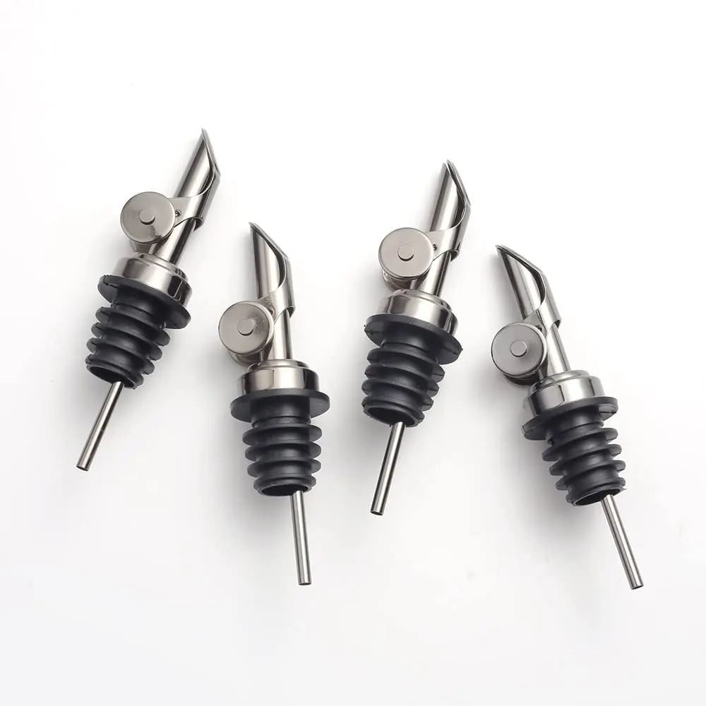 Weighted Stainless Steel wine pourer liquor pourer Oil Dispenser