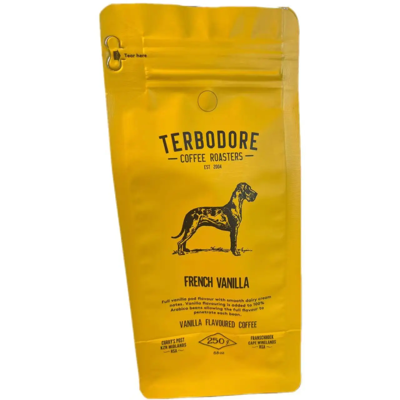 Custom Printed 250g 500g 1kg Stand up Pouch Box Flat Bottom Aluminum  Packaging Golden Coffee Bean Bag with Zipper and Valve