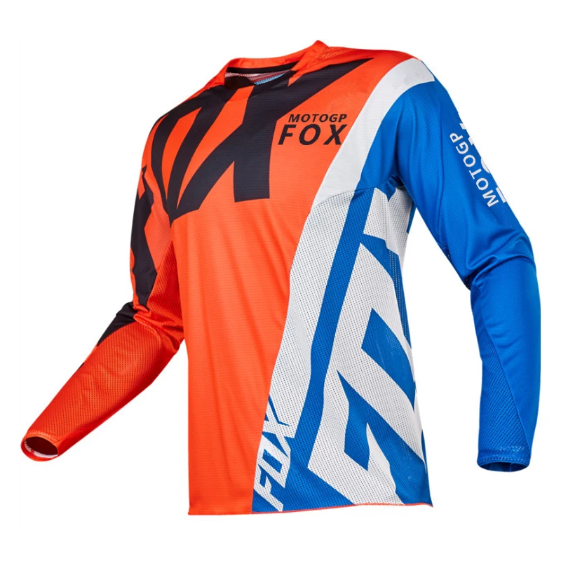 Hot Sales MotogpFox Race Falcon Jersey Street Moto Summer Long Sleeve Mountain Bicycle Offroad Racing T-shirt
