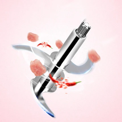 2022 New factory custom 250ml stainless steel blade blender portable meat mincer