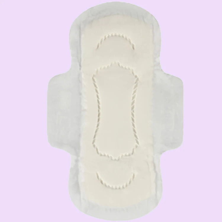 Natural Soft Cotton Menstrual Biodegradable Lady Pad Sanitary Napkin