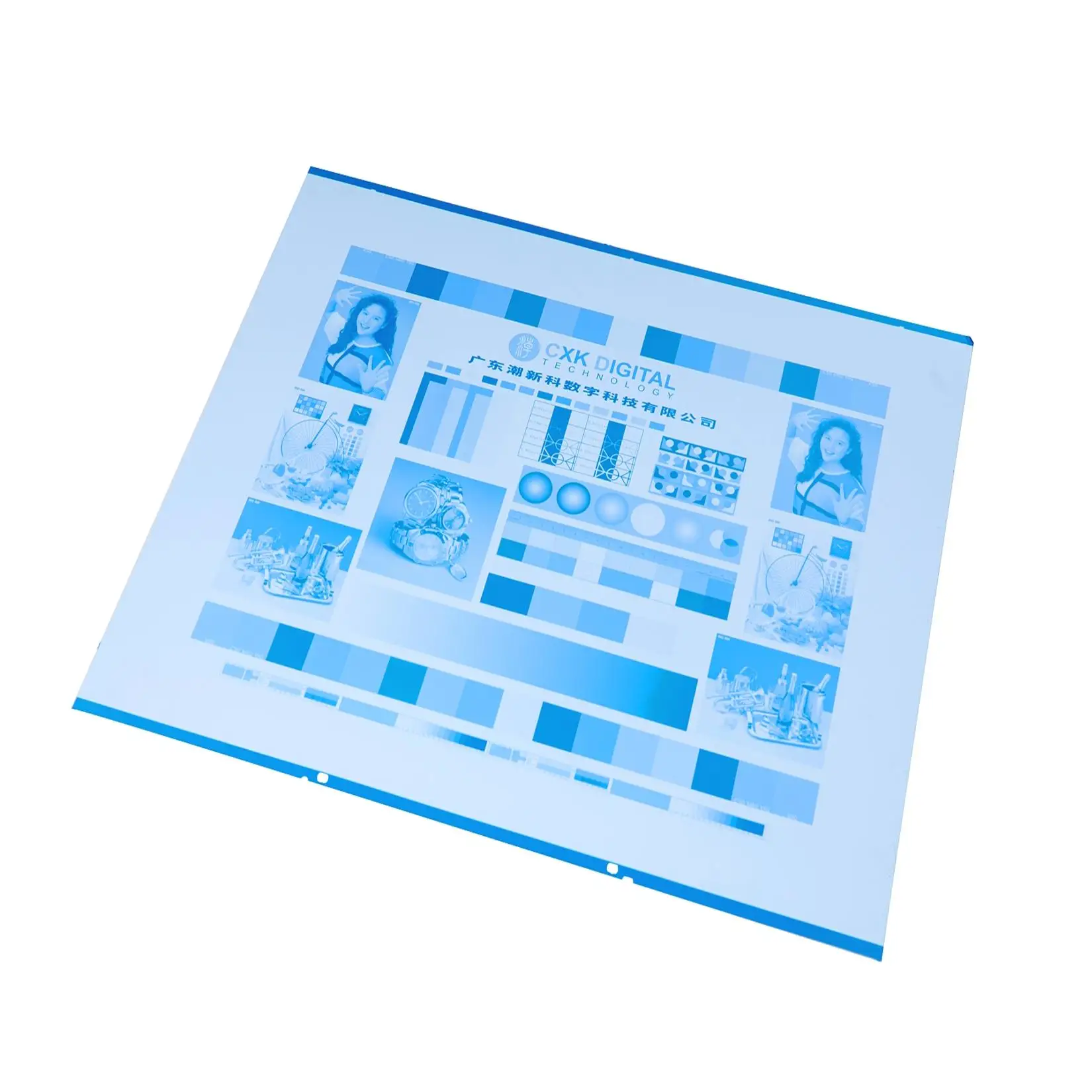 High impression ctcp positive plate