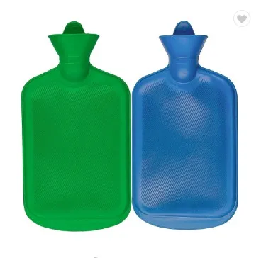 Classic ordinary  type  Rubber hot water bag bottle with fleece cover