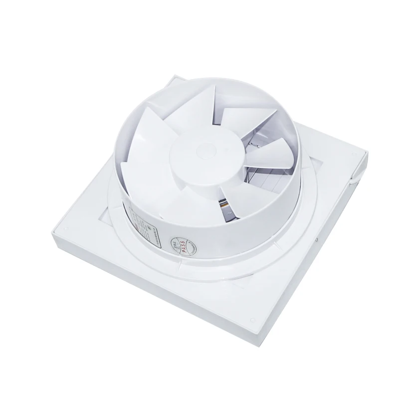 Exhaust Shutter Fan 300 CFM, 2 Direction Reversible Strong Airflow Wall Mounted Vent Fans, Ventilation Blower for Bathroom