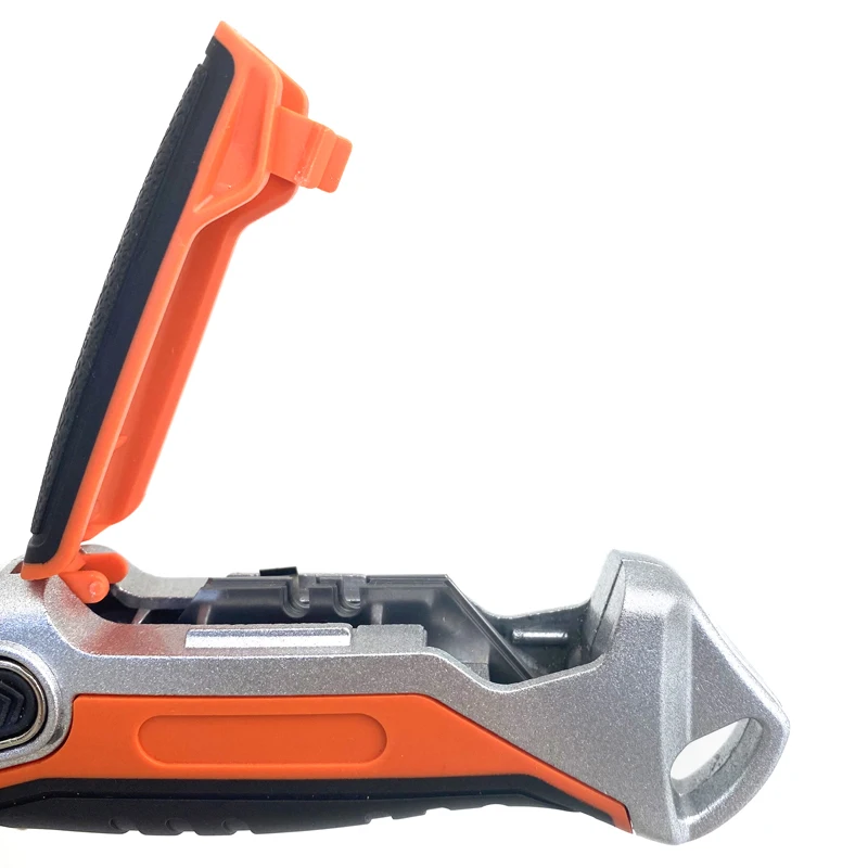 Safety utility knife heavy duty quick change blade with safety lock button auto retractable knives SK5/SK2 blade