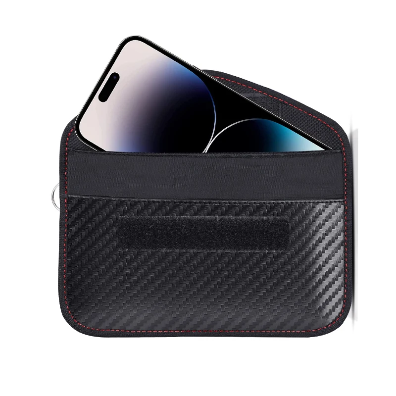 Anti-Hacking Rfid Signal Blocking Bag Faraday Box Pouch Anti Theft Faraday Car Key