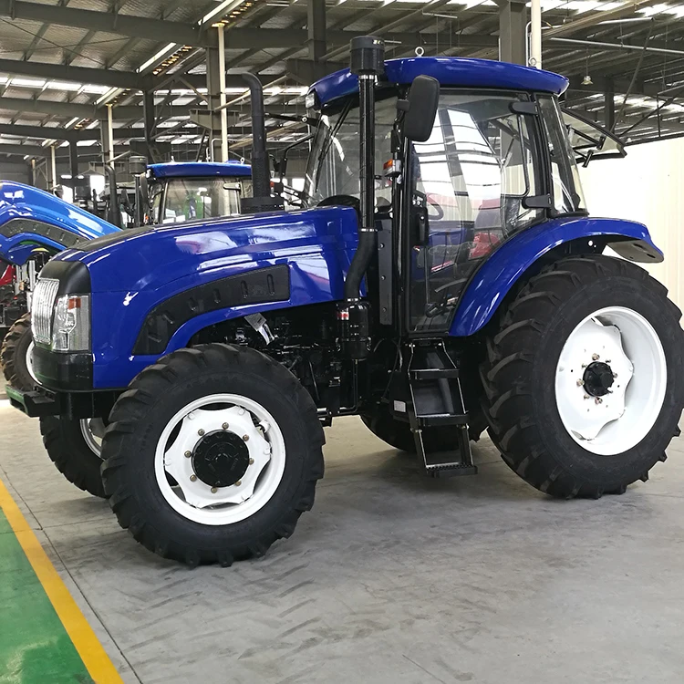  Малый и средний размер использовать 4WD 130hp фермерский трактор с фронтальным погрузчиком сельскохозяйственным
