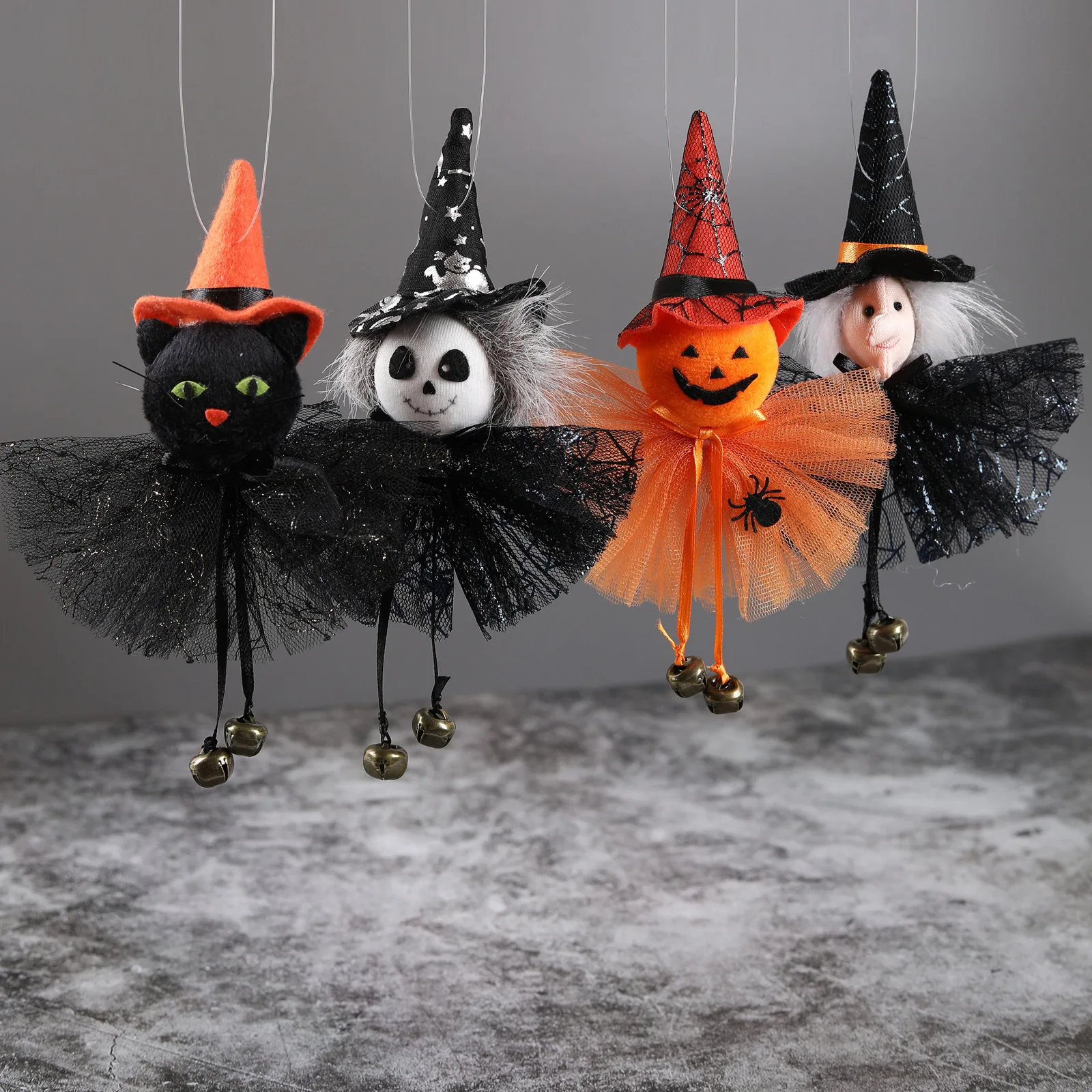 New Halloween Pendant Pumpkin Witch Scary Ghost Halloween Hanger Halloween Decorations