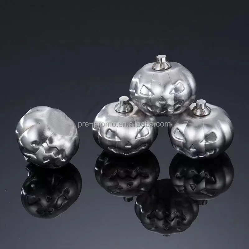 Custom wholesale personalized stainless steel pumpkin ice cube for wine