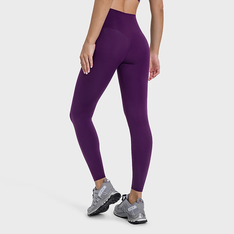 Высококачественные удобные 4-сторонние эластичные спортивные штаны с высокой талией