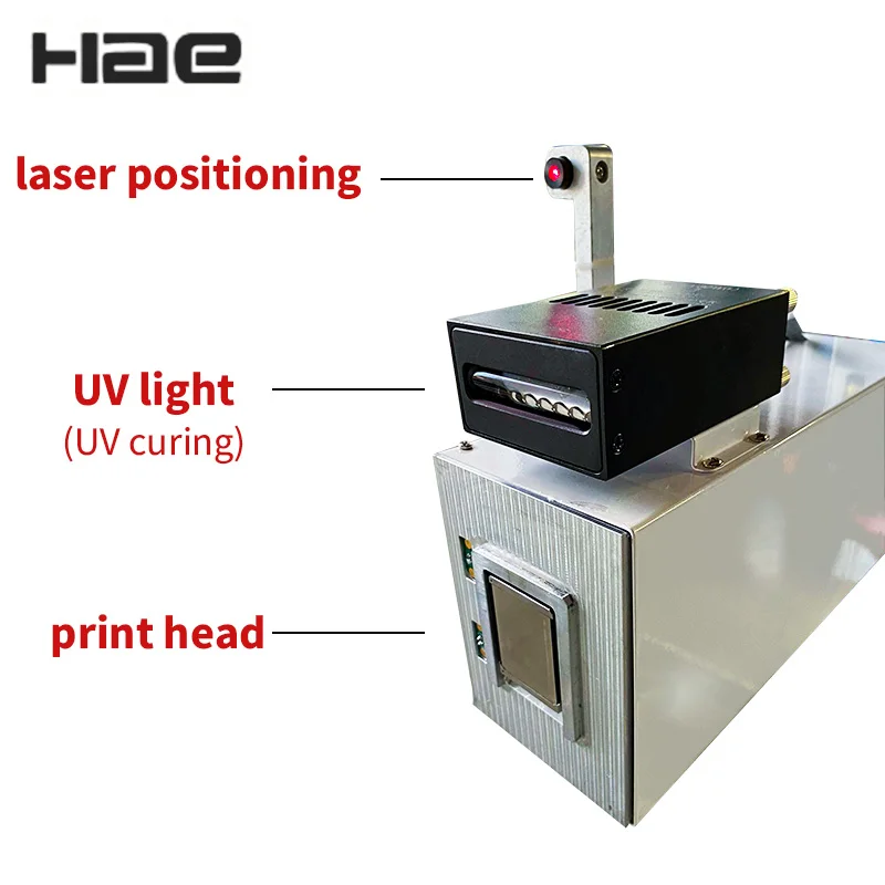 CMYK+W UV Ink  Wall Printer with wheel for indoor wall decoration