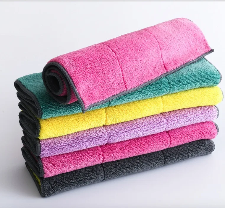 kitchen towel thickest dish clean microfiber cloth, mikrofibra kitchen clean towel, microfibre drying towel