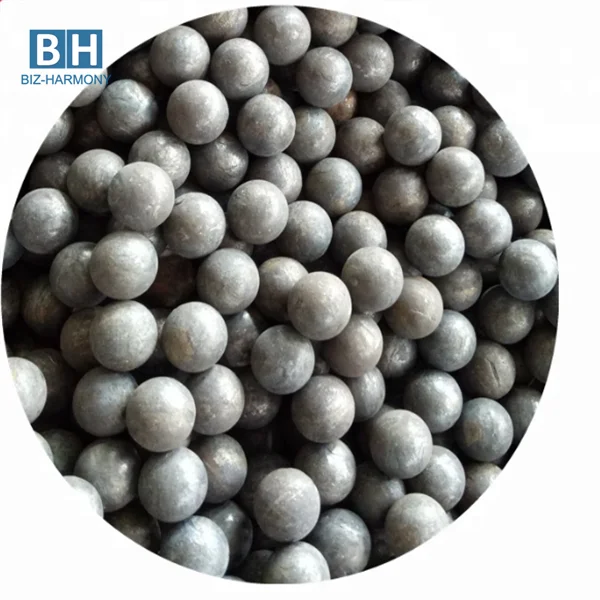 Low Price High Quality 18mm 28mm 40mm 50mm 80mm 100mm Forged carbon steel ball for silica sand grinding