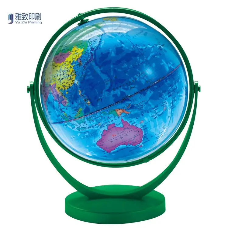 High quality teaching in English world map a globe