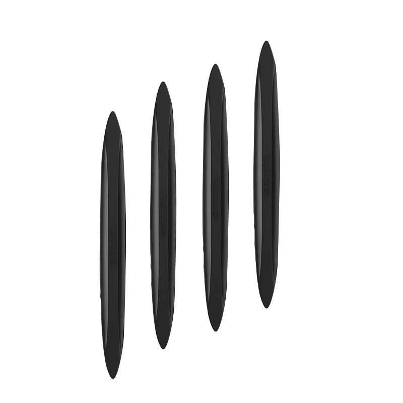 Side Edge Protection Rear View Mirror Protector Bar Stickers Car Door Transparent Anti-collision Rubber Protection Strip