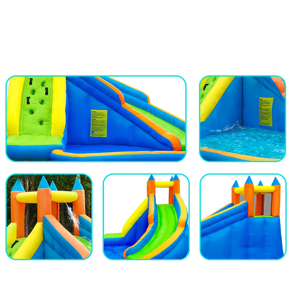 NEW TIME inflatable castle tent sale usa toboggan wholesale manufacturer
