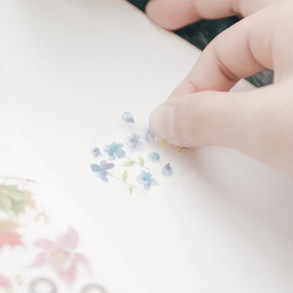 RUB ON Plant Numbers Sticker Scrapbooking Journal Crafts Transfer Stickers DIY Photo Albums Decorative