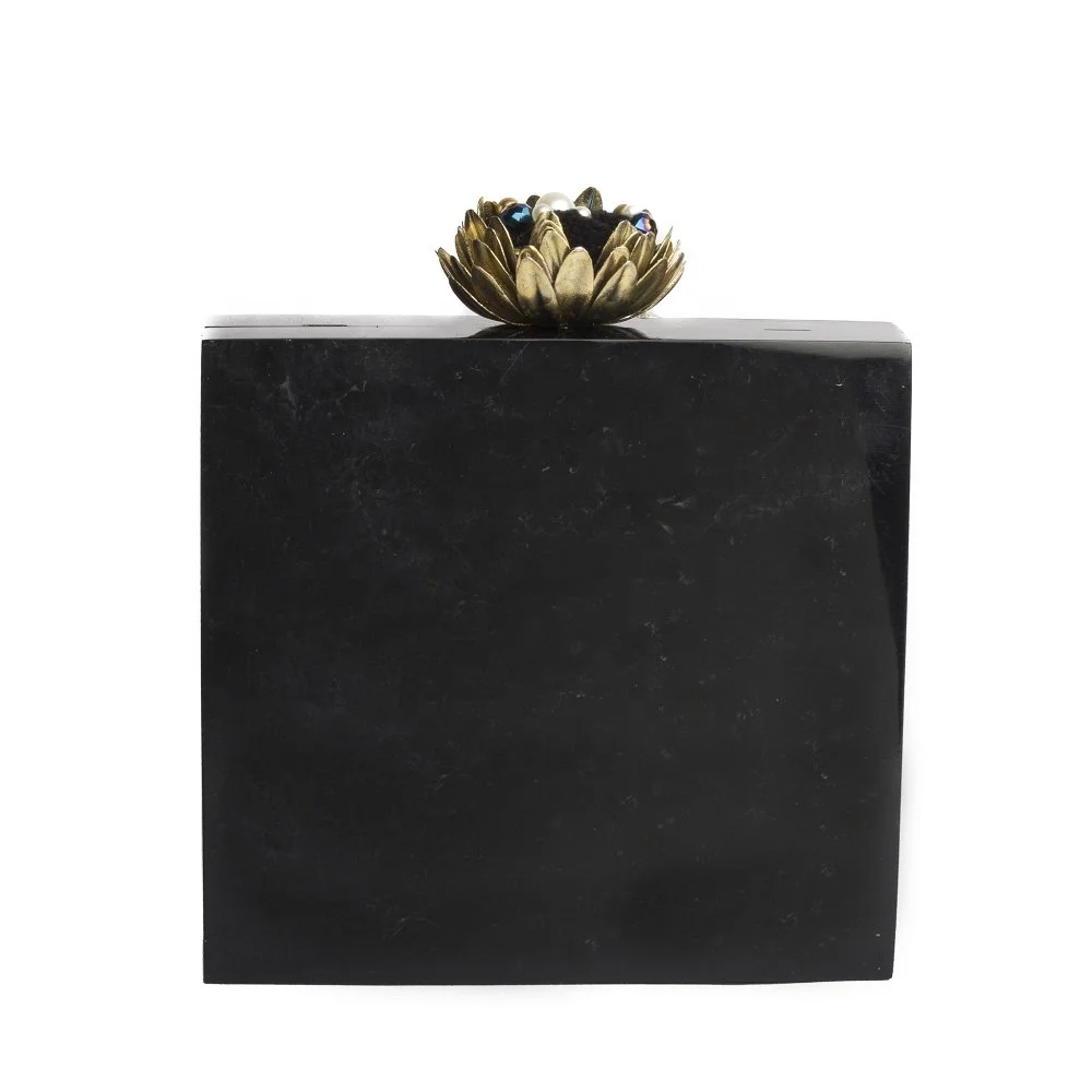 New Style Luxury Genuine Stylish Evening Purse Clutch Bag Woman Handbag Elegant Top Classic Resin Fashionable Customized Design