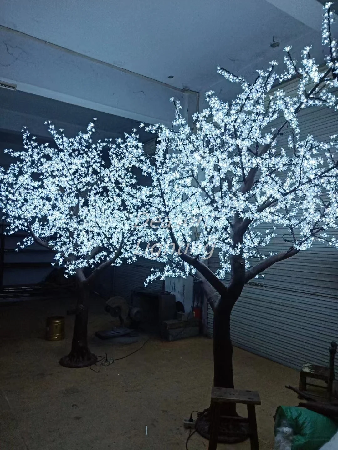 Outdoor Garden Wedding Street Christmas Holiday Decoration 10ft Artificial Led Cherry Blossom Tree Light