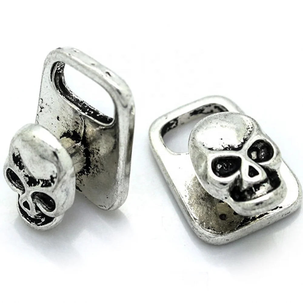 Jewelry Accessories Paracord Planet Two Hole Clasps Hook & Anchor Clasps for Leather Bracelets Making