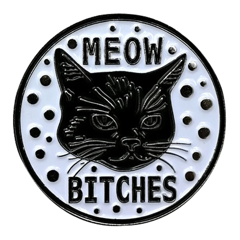 Custom personal logo soft enamel lapel flower pin with dyed black