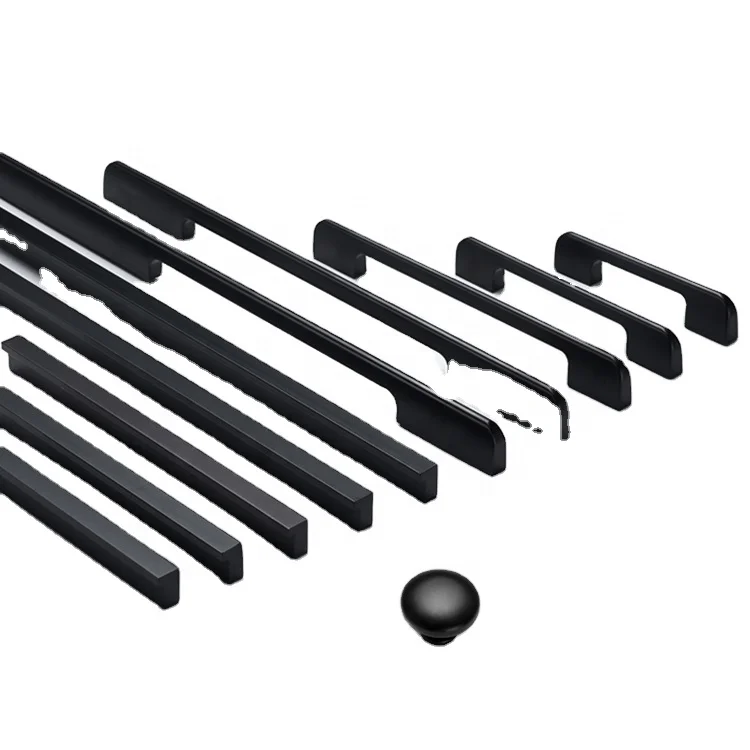 Современные ручки и ручки для шкафа из алюминиевого сплава