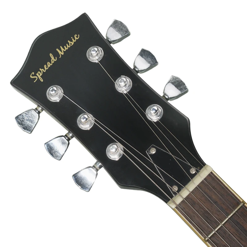 Wholesale OEM custom brand LP style electric guitar 6 strings guitar flamed maple top guitar manufacturer stringed instrument