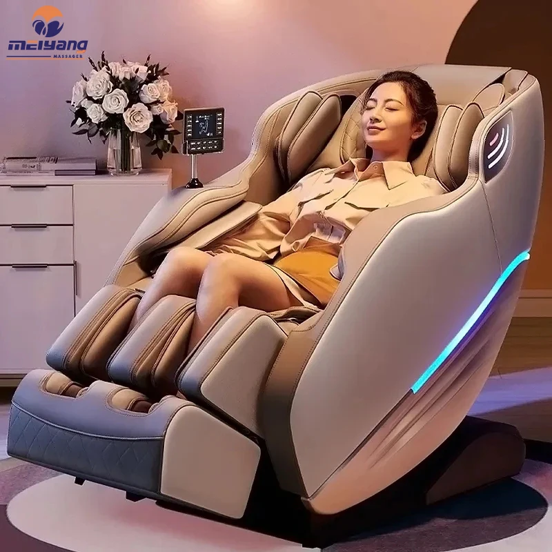 Electric Massage Chair 4D Sl Track Zero Gravity Massage Chair Full Body