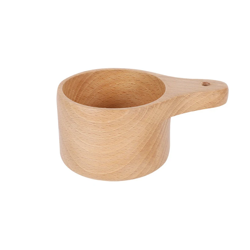 Spoon Measuring  Coffee Beans Ground Beans or Tea Wooden Coffee Scoop