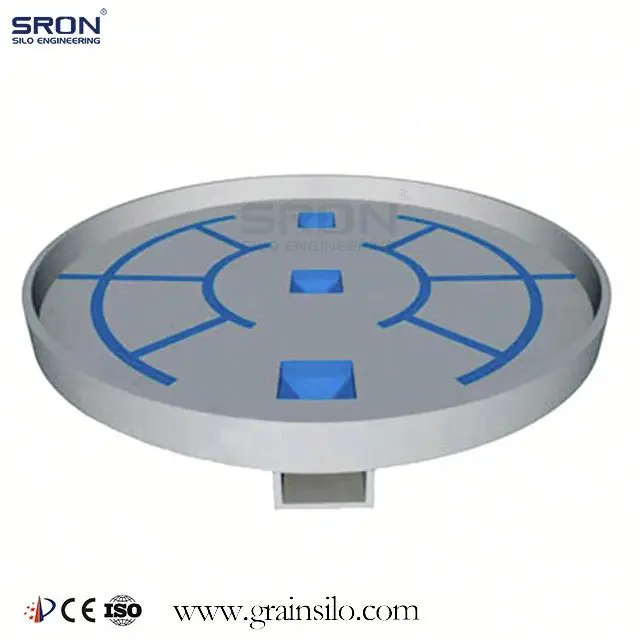 Патентный дизайн 5000 тонн стальная силосная система с системой погрузки и разгрузки