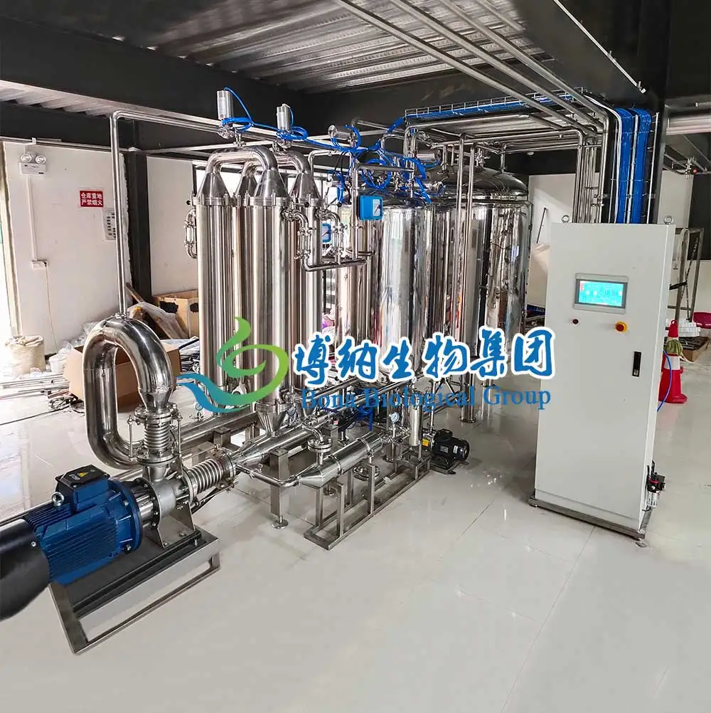 Wine crossflow MF microfiltration system with ceramic membrane elements