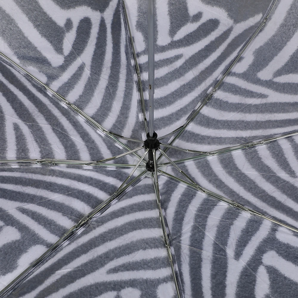 New Arrival 21inch*8k 190T pongee fabric with customized pattern folding umbrella