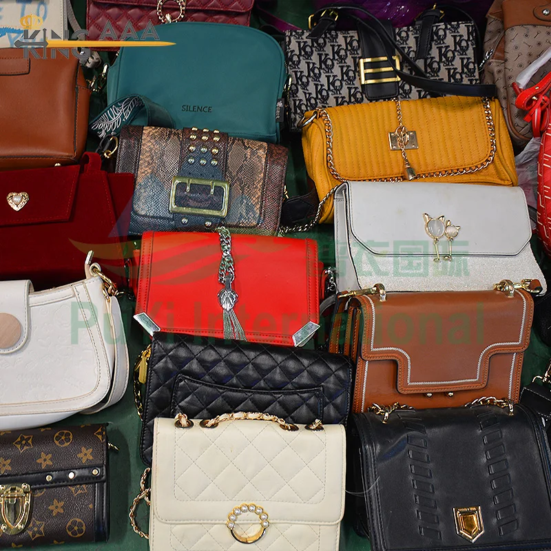 second hand clothes used bag bales women designers shoulder handbags uesd ladies bag used clothes