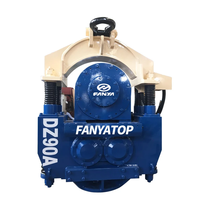 DZ60A electric vibro pile hammer for sheet pile