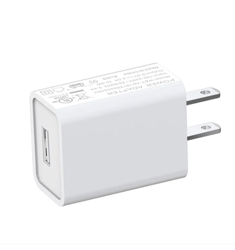 Ul Cul Etl Ul62368 Fcc Pse сертифицированный 5 Вт 5В 1A USB адаптер питания Pse японский штекер Адаптер зарядного устройства США вилка 5В USB настенное зарядное устройство