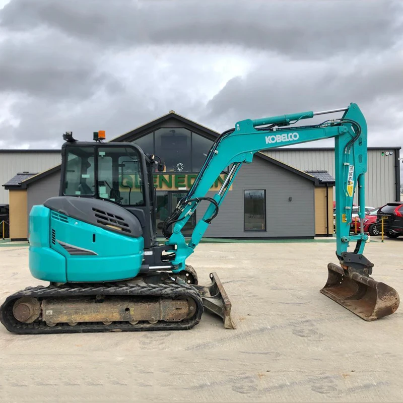 Б/у мини-экскаватор тонны KOBELCO sk55 экскаватор-экскаватор на
