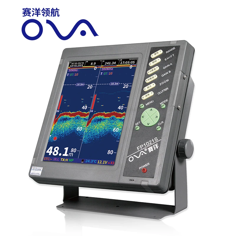 10 inch salt water fish sonar fish finder nmea 0183 fish finder 700 m