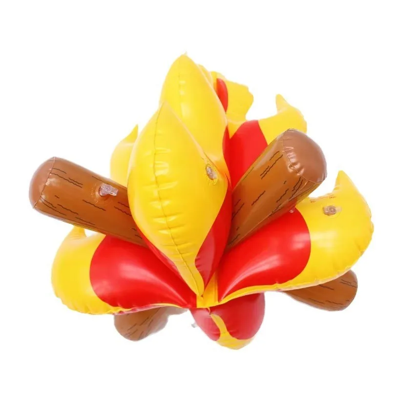high quality PVC inflatable campfire Party Fire Flames Balloons Theme Party Decoration Supplies Toy