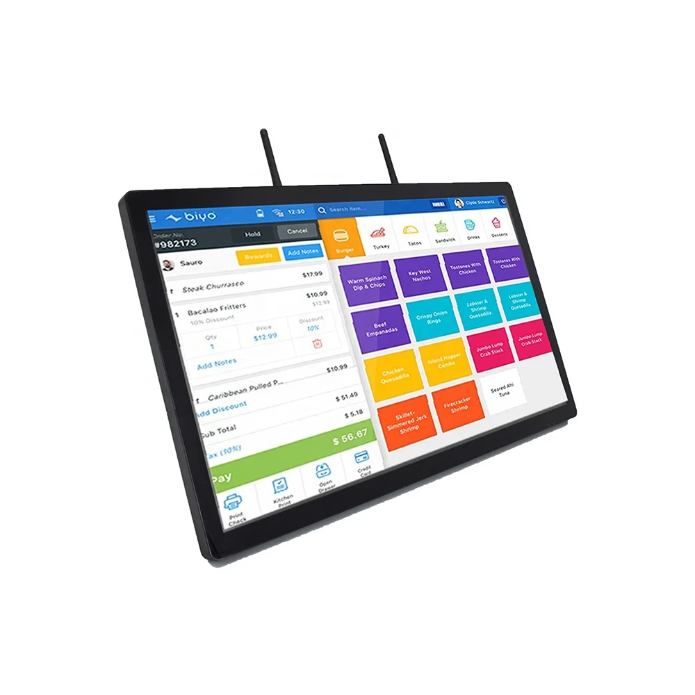 18.5 inch windows LED Backlight POS system Ethernet WiFi Wall mount cash register