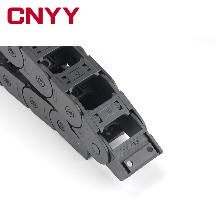 CNYY 30 Series plastic openable type protective bridge cable drag chain for machine tool