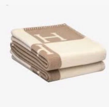 
Wool Throw Plaid H travel Stripe Wool Blanket 