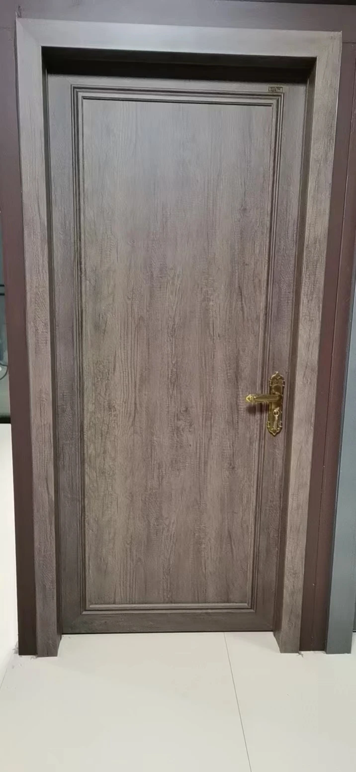 High Quality Solid Wood Decoration Interior Door Modern Minimalist Design Door Fireproof Door