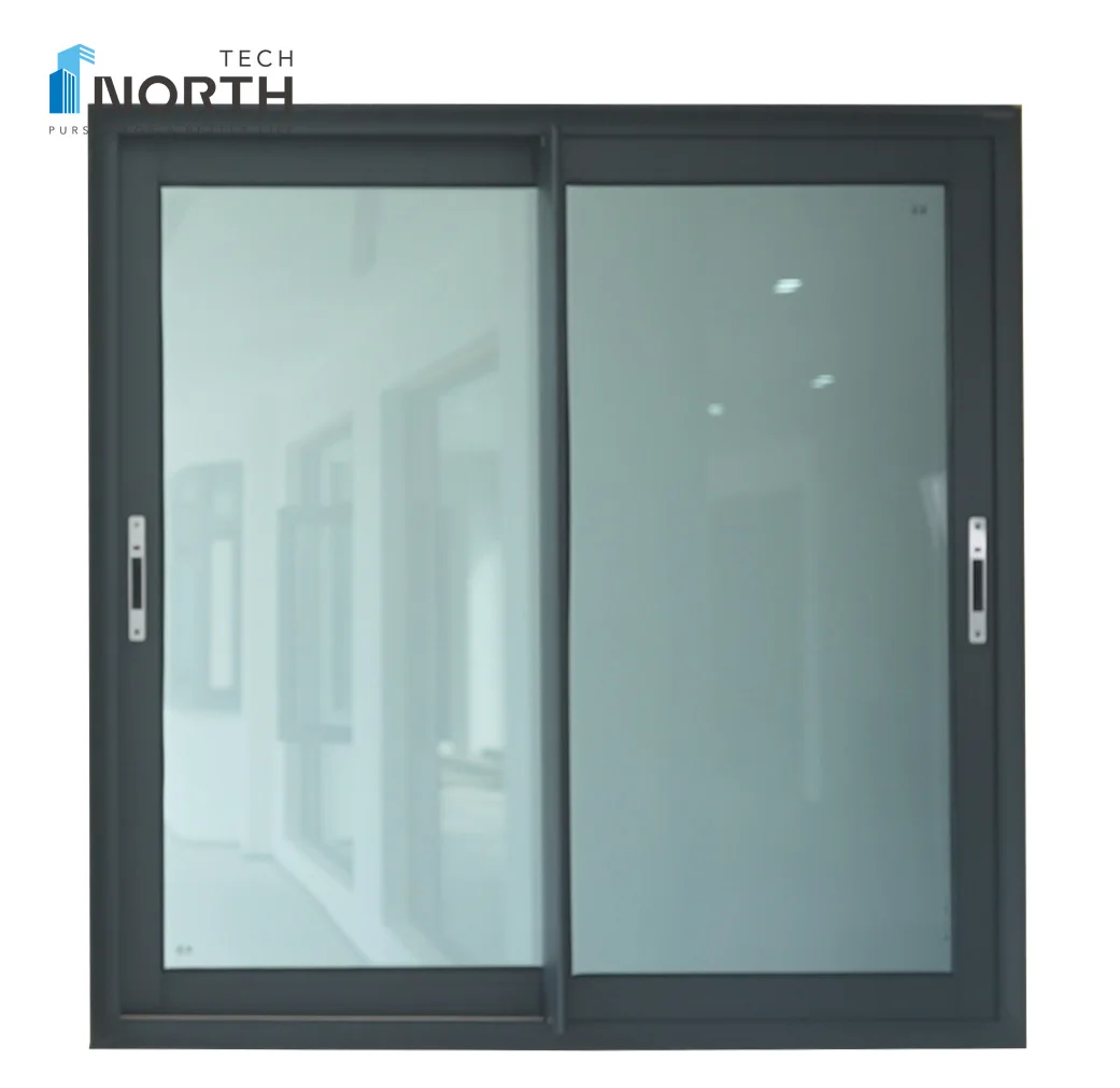 Австралийское алюминиевое раздвижное окно NorthTech N8200 верхняя и нижняя вентиляция