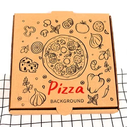 Brand New Burger Box Packaging Caja De Carton Para Corrugated Pizza Liner
