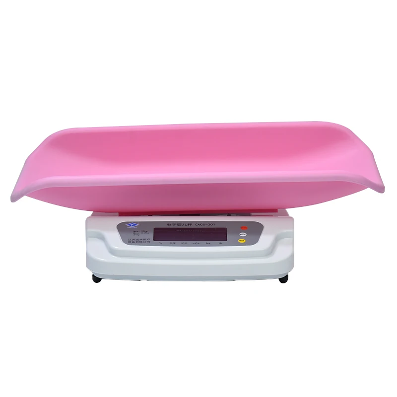 
digital LCD display human body scale infant height and weight scale capacity 20kg for new born baby 