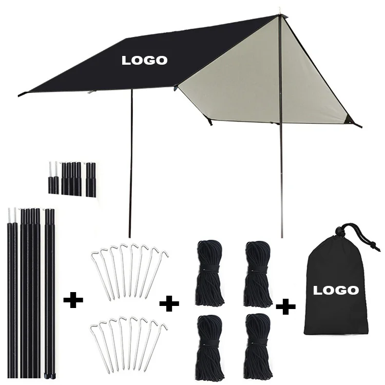 Hot sale outdoor custom color portable lightweight high quality  sunshade park beach camping canopy tent